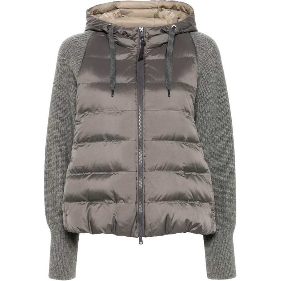 Brunello Cucinelli Brunello Cucinelli Drawstring Hooded Jacket