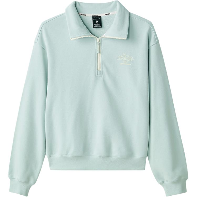 Skechers Wilderness Outdoor Collection Sweatshirt Women's Ice Green