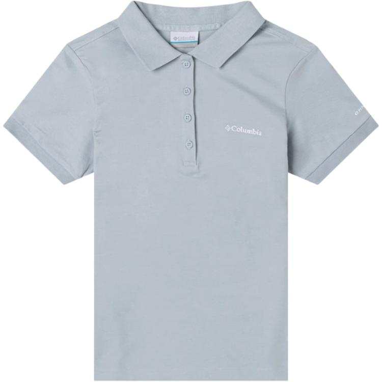 Columbia Polo Shirt Women's Light Blue