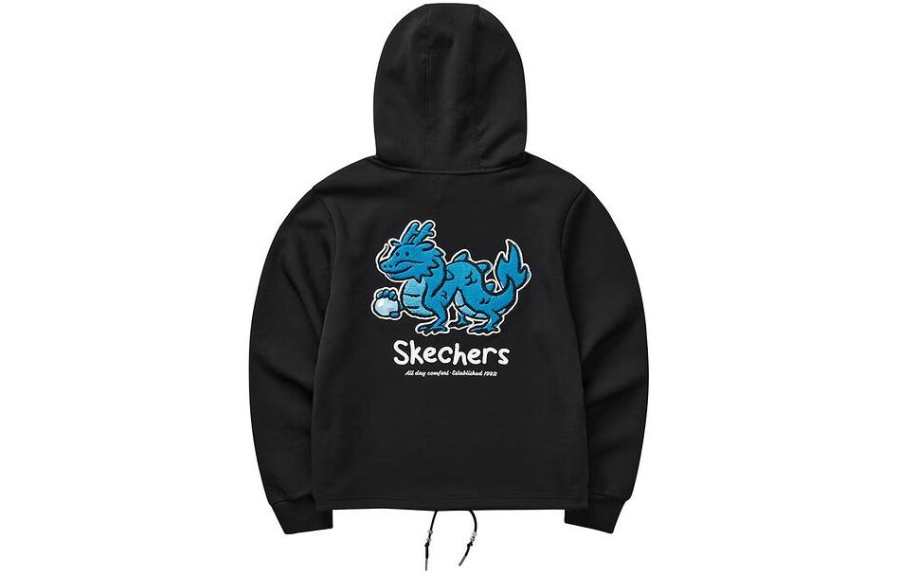 Skechers New Year Sweatshirt Women's Carbon Black