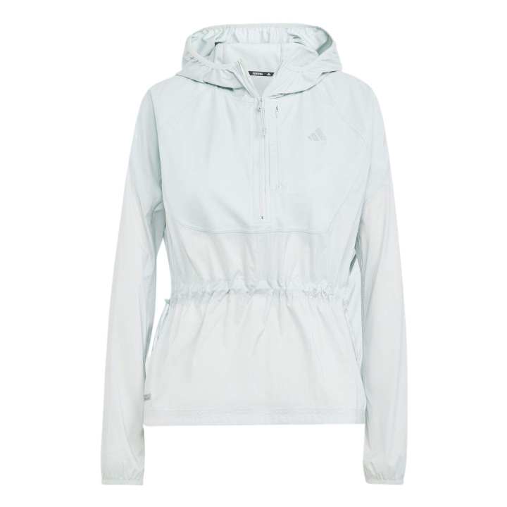Adidas Adidas Ultimate Jackets Women's Silver Green Hooded Thin Other