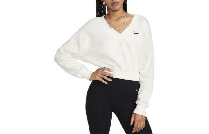 Nike Nike Sportswear Phoenix Fleece Sweatshirt Women's Ivory White
