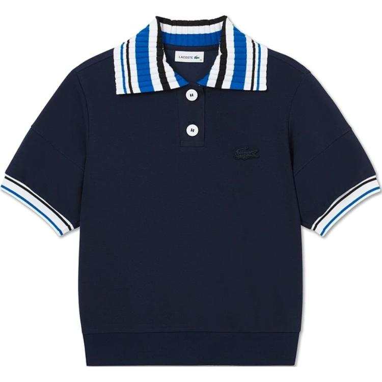 LACOSTE SS25 Polo Shirt Women's Navy Blue