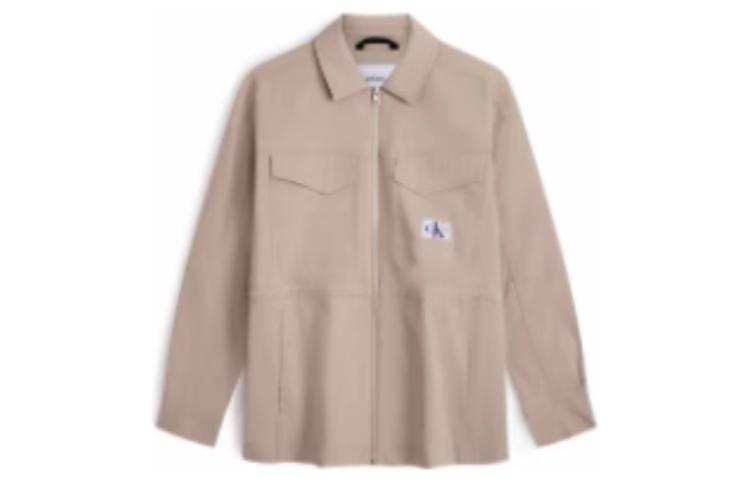 CALVIN KLEIN Jackets & Coats Women's Milk Coffee
