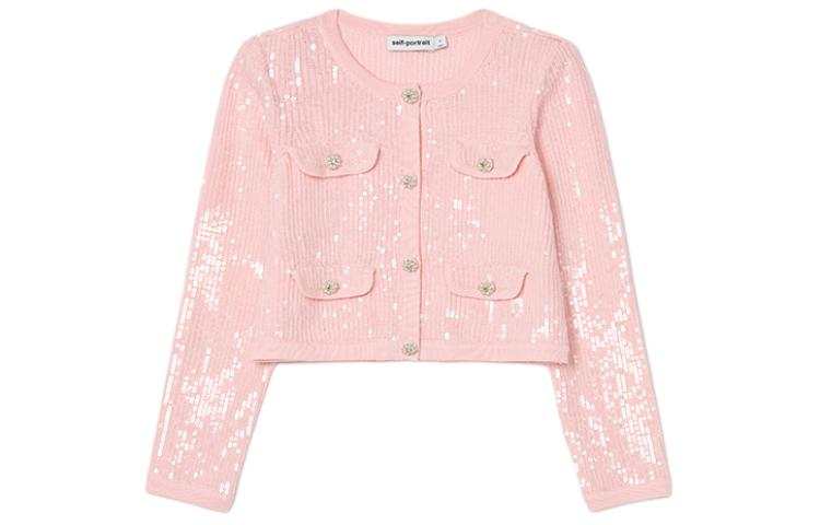 Self-portrait Self portrait Jackets & Coats Women's Pink