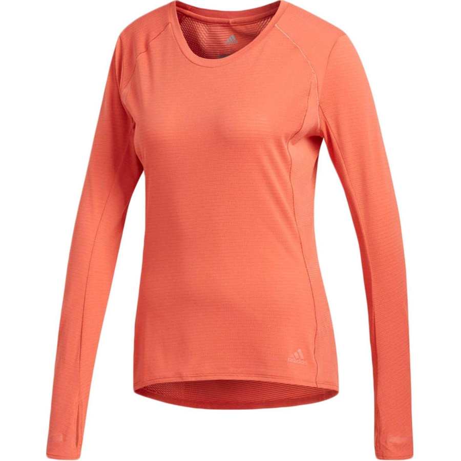 Adidas Adidas T Shirts Women's Orange Crew Neck Moderate