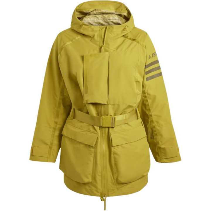 Adidas Adidas TERREX CT XPLORIC RAIN.RDY JACKET PLUS SIZE Jackets & Coats Women's Pulse Olive