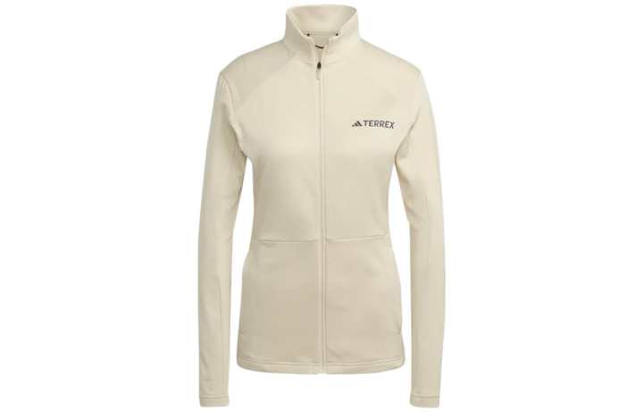 Adidas Adidas Terrex Jackets Women's Ecru Stand Collar Moderate Other