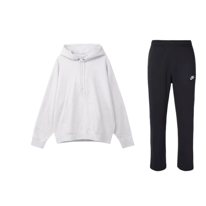 Nike Nike Casual Sportswear Unisex Hooded Thickened And Fleece Lined