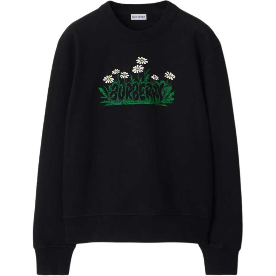 Burberry FW24 Sweatshirt Women's Black