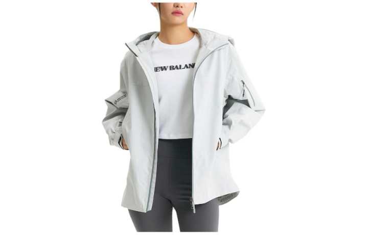 New Balance New Balance Uni Gore Tex Windstopper 2l Soft Shell Jacket Jackets & Coats Women's Gray