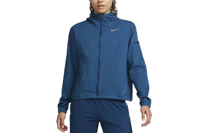 Nike Nike Jackets Women's Dark Blue Hooded Moderate Other