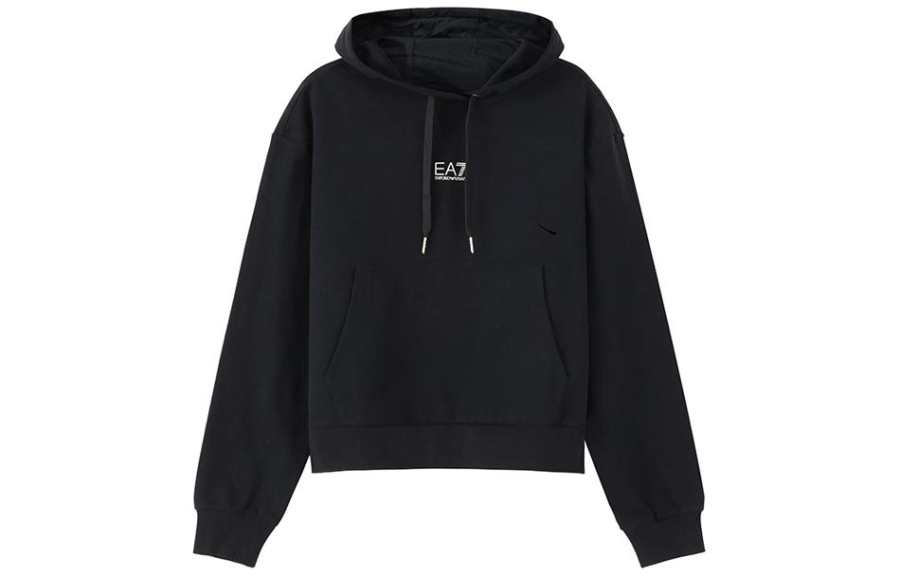 EMPORIO ARMANI EA7 FW23 Sweatshirt Women's Black