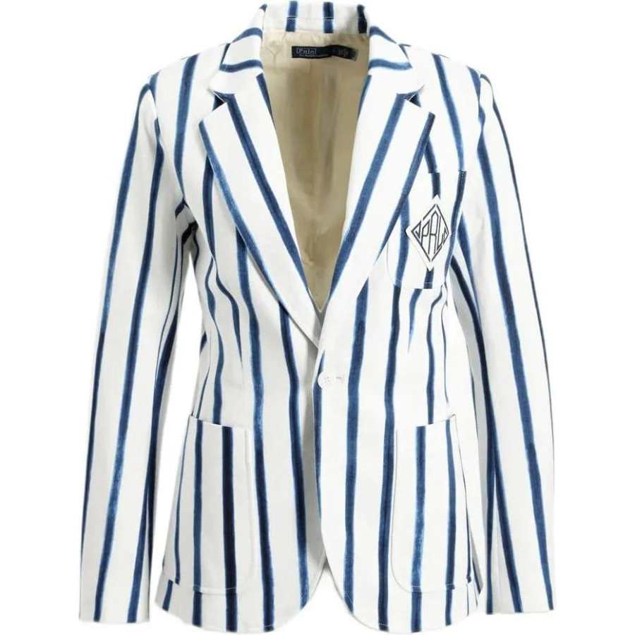 Polo Ralph Lauren FW24 Jackets & Coats Women's Blue White