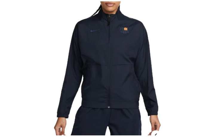 Nike Nike Jackets Women's Navy Blue Stand Collar Moderate Other