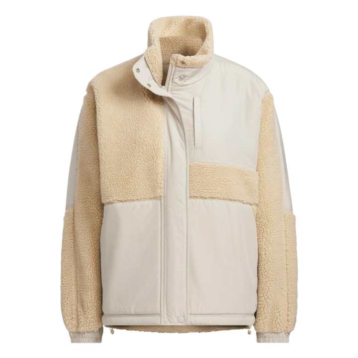 Adidas Adidas Jackets Women's Beige Stand Collar Moderate Other