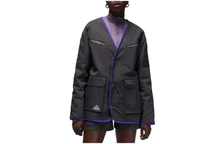 Nike Nike Jackets Women's Black V Neck Moderate Other