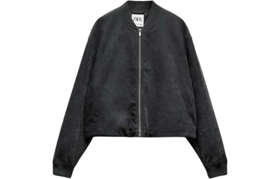 ZARA Jackets & Coats Women's Gray