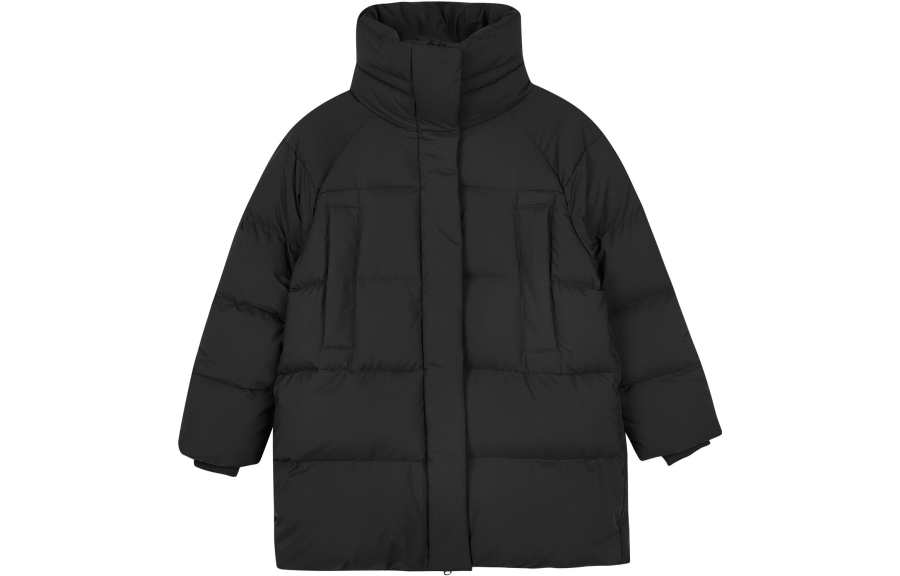 Skechers Down Jacket Women's Carbon Black
