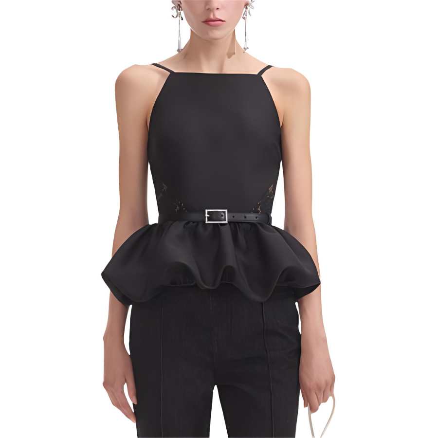 Self-portrait Self portrait Camisole Women's Classic Black