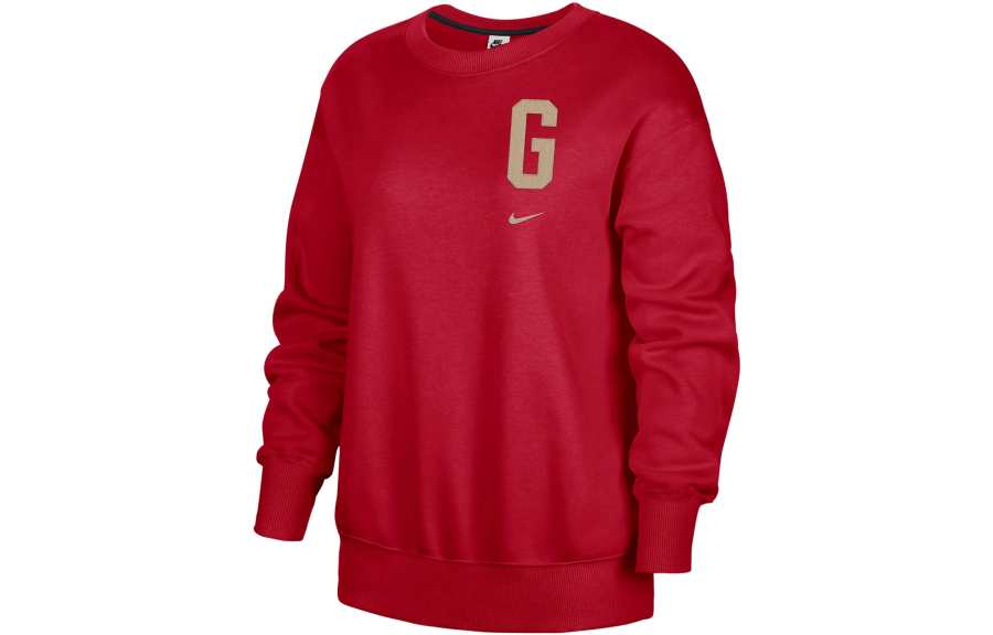 Nike Nike Georgia Club Fleece Women's Nike College Oversized Fit Crew Neck Sweatshirt