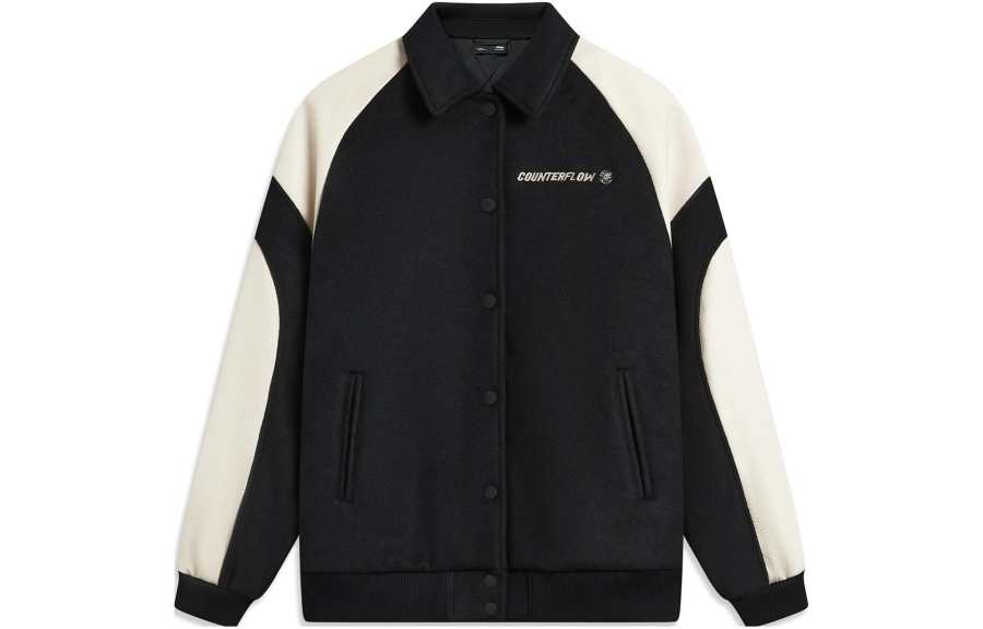 Li-Ning Li Ning CF Tracing Jackets Women's Black Lapel Moderate Other