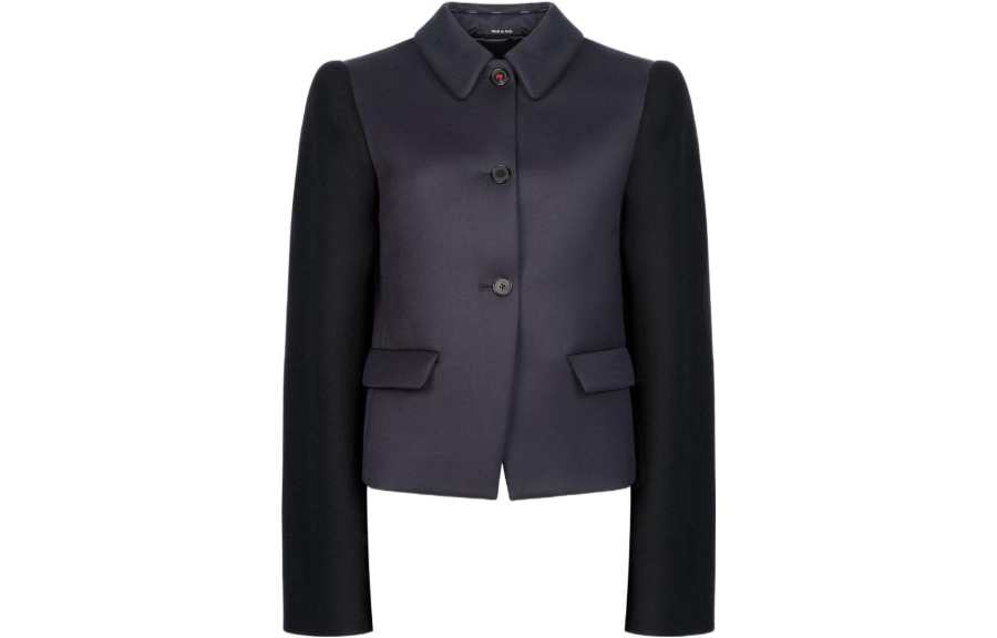 Maison Margiela Maison Margiela Oversized Sleeved Buttoned Blazer