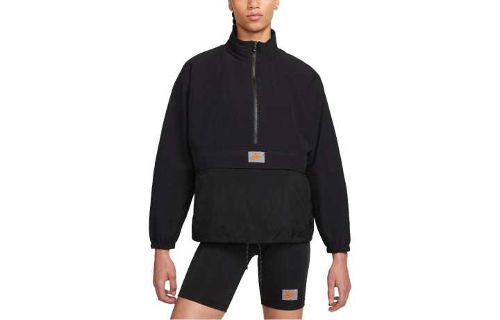 Nike Nike Sweatshirts Women's Black Stand Collar Moderate Regular