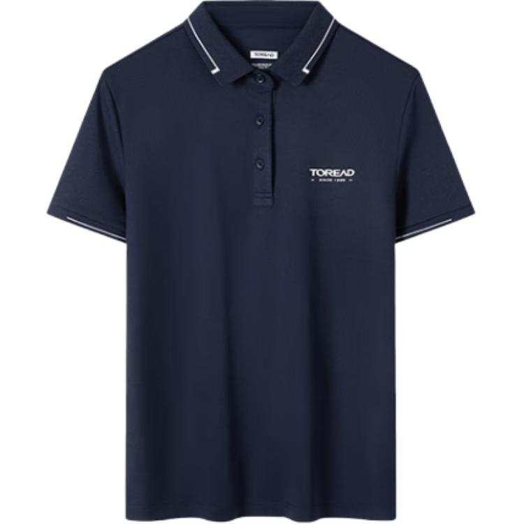 TOREAD Polo Shirt Women's Navy Blue