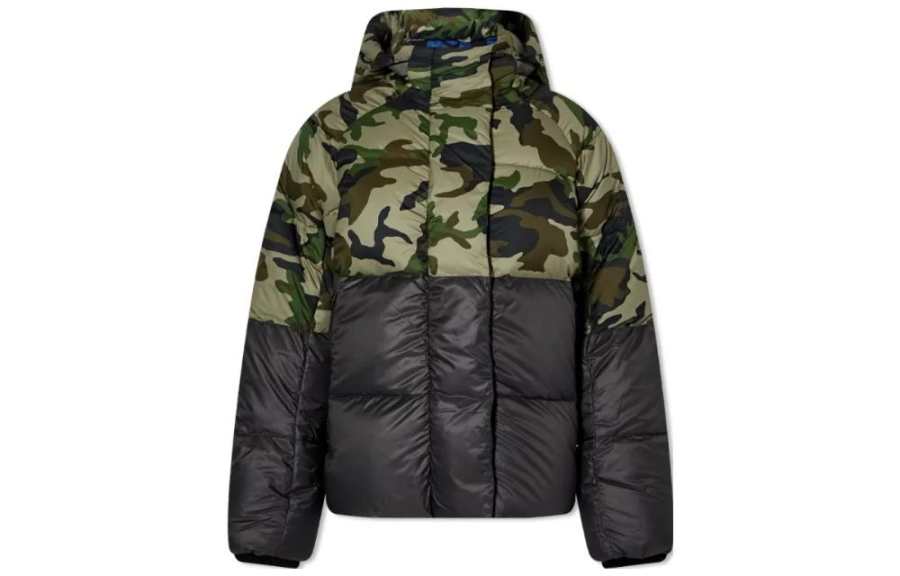 Canada Goose Junction FW22 Down Jacket Women's Classic Camouflage/Graphite/Polar Night Blue Multicolor