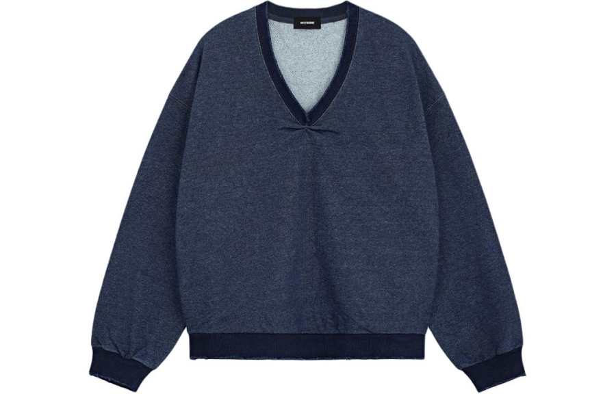 WE11DONE WE11DONE ruched-detail cotton sweatshirt