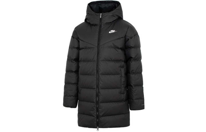 Nike Nike Down Jackets Women's Black Hooded Moderate Other