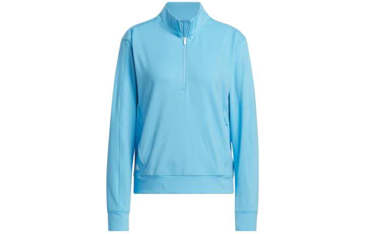 Adidas Adidas Sweatshirts Women's Blue Stand Collar Moderate Regular