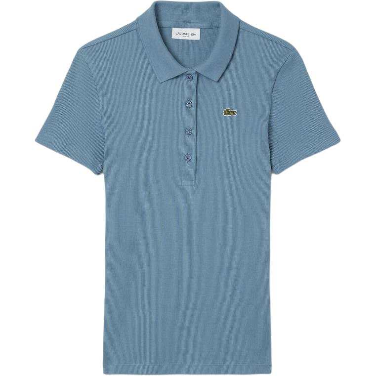 LACOSTE LACOSTE Ribbed Polo Top