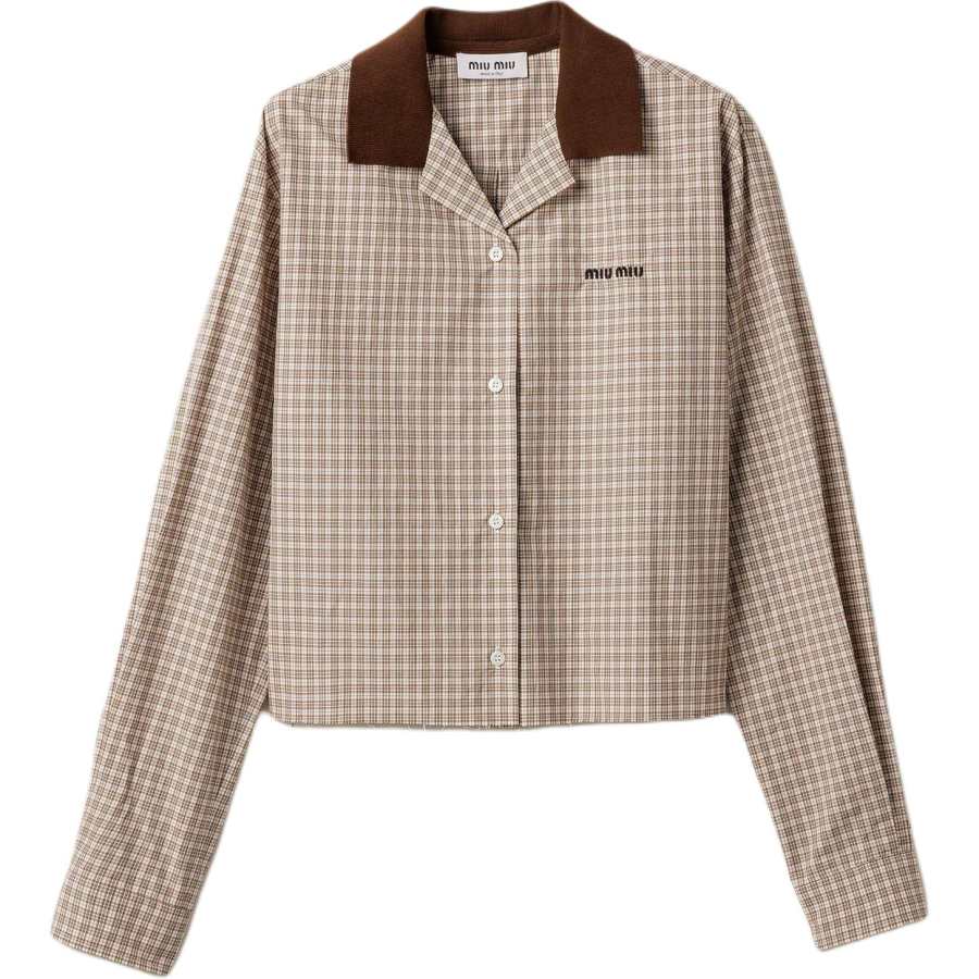 MIU MIU SS25 Shirt Women's Beige