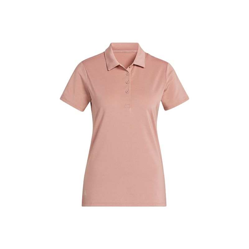 Adidas Adidas Polo Shirts Women's Pink Polo Collar Moderate