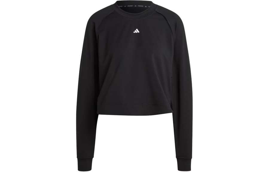 Adidas Adidas Power Hidden Racerback Overlay Cover Up Sweatshirt Women's Black