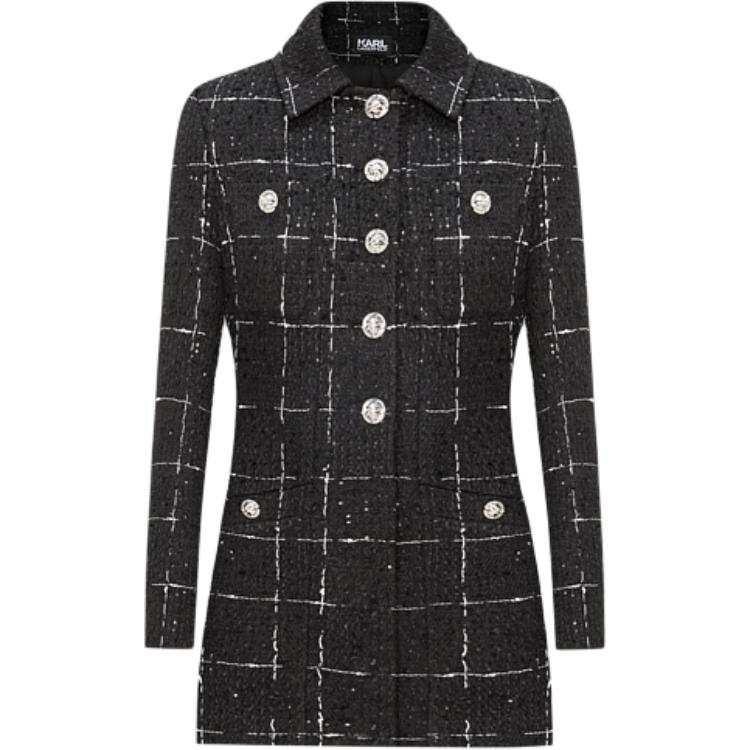 KARL LAGERFELD / Karl Lagerfeld Jeans Jackets & Coats Women's Black
