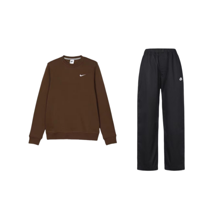 Nike Nike Casual Sportswear Men's Crew Neck Thickened And Fleece Lined
