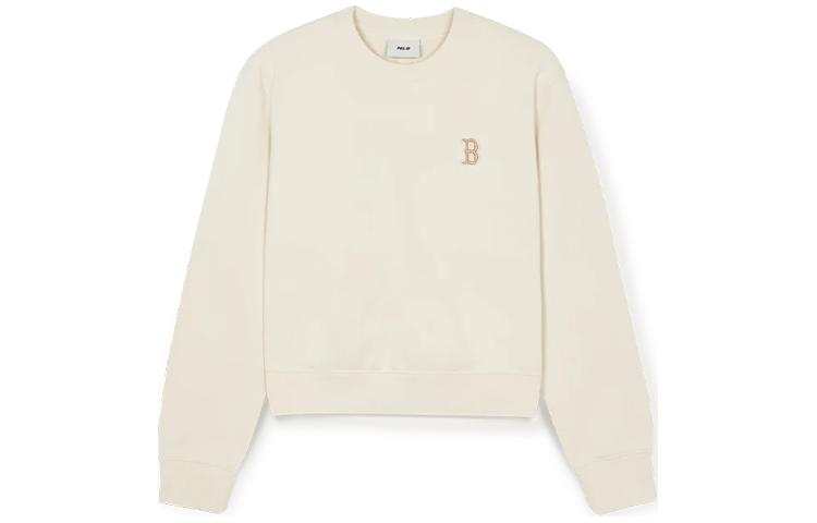 MLB MLB Sweatshirts Women's Beige Crew Neck Moderate Regular