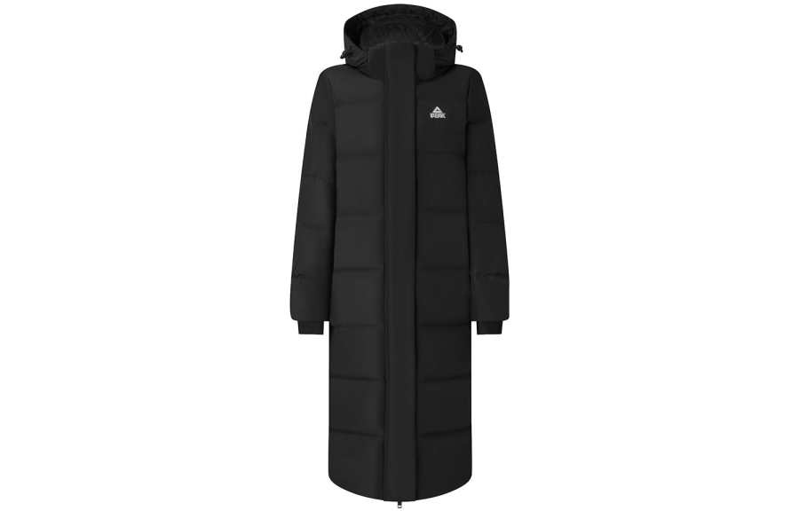 PEAK PEAK Down Jackets Women's Black Hooded Moderate Other