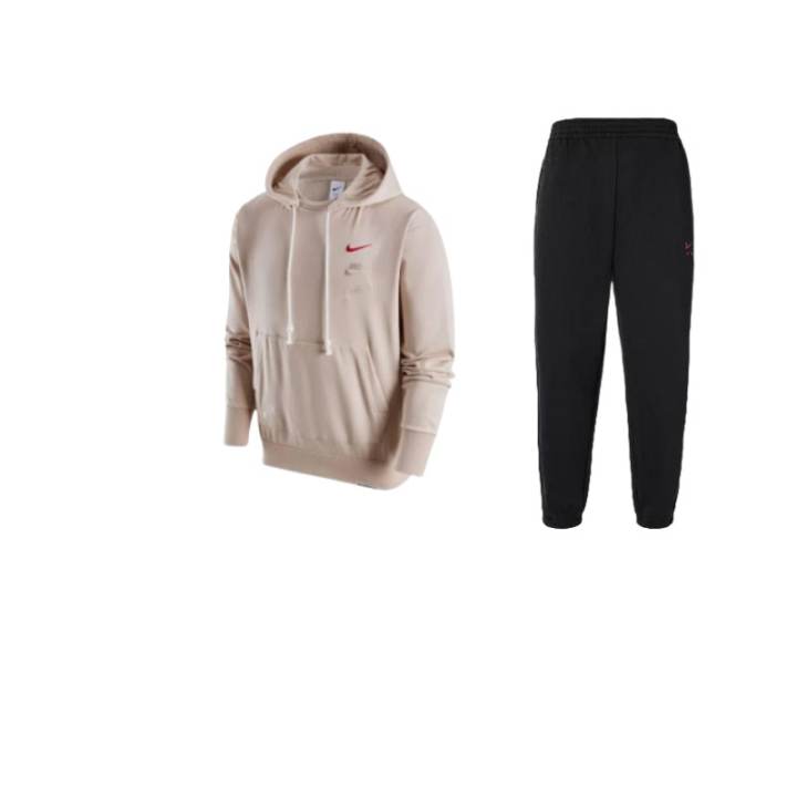 Nike Nike CNY Hooded Pullover Fleece Lined Long Sleeved Elastic Mid Rise Pants Casual Sportswear Unisex