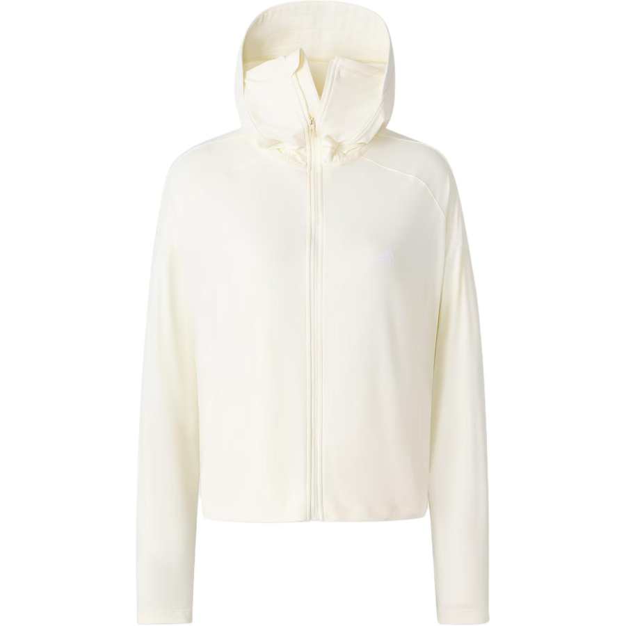 Adidas Adidas KNIT UPF JACKET Jackets & Coats Women's Ivory White