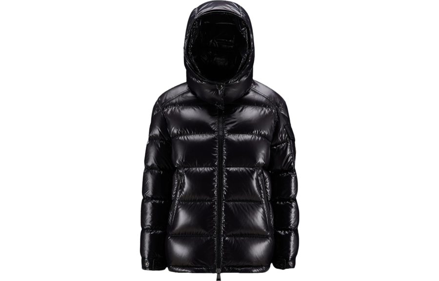 Moncler Moncler Women's Maire Short Down Jacket Glossy Black