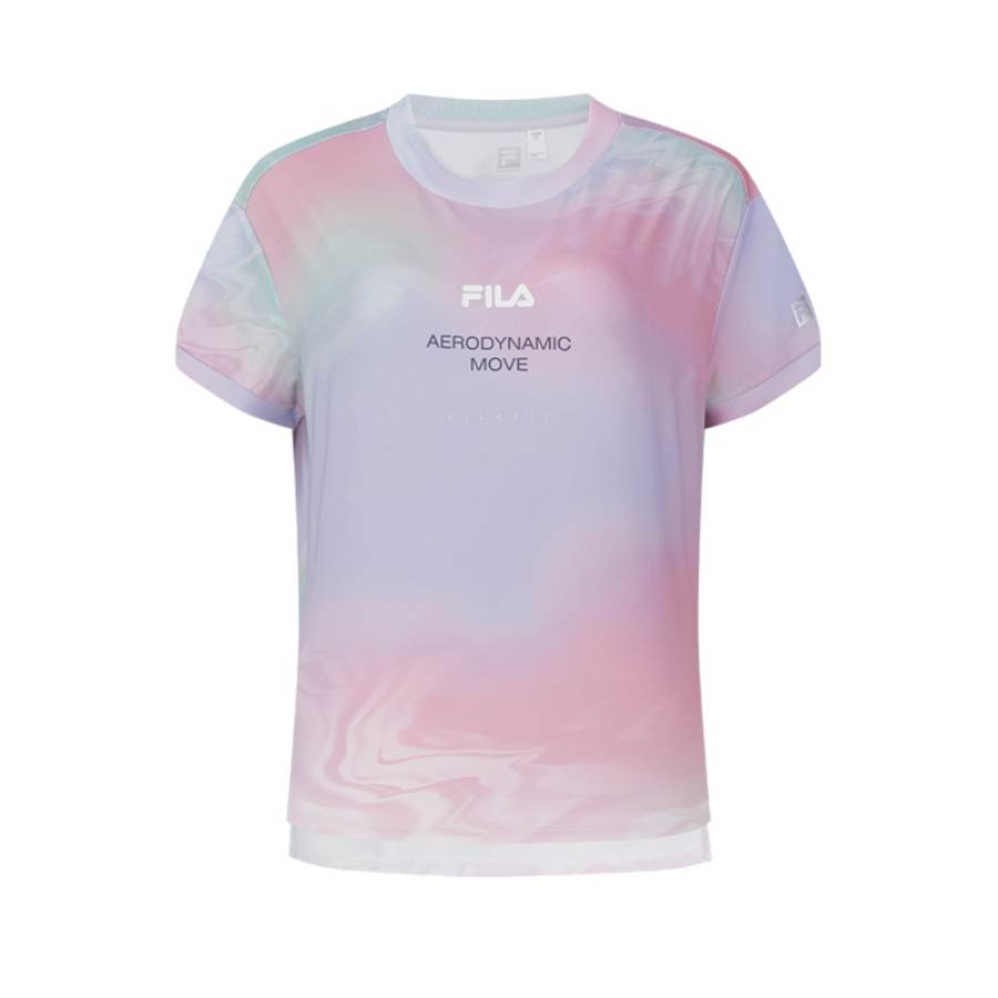 FILA Fitness T Shirt Women's All Over Print