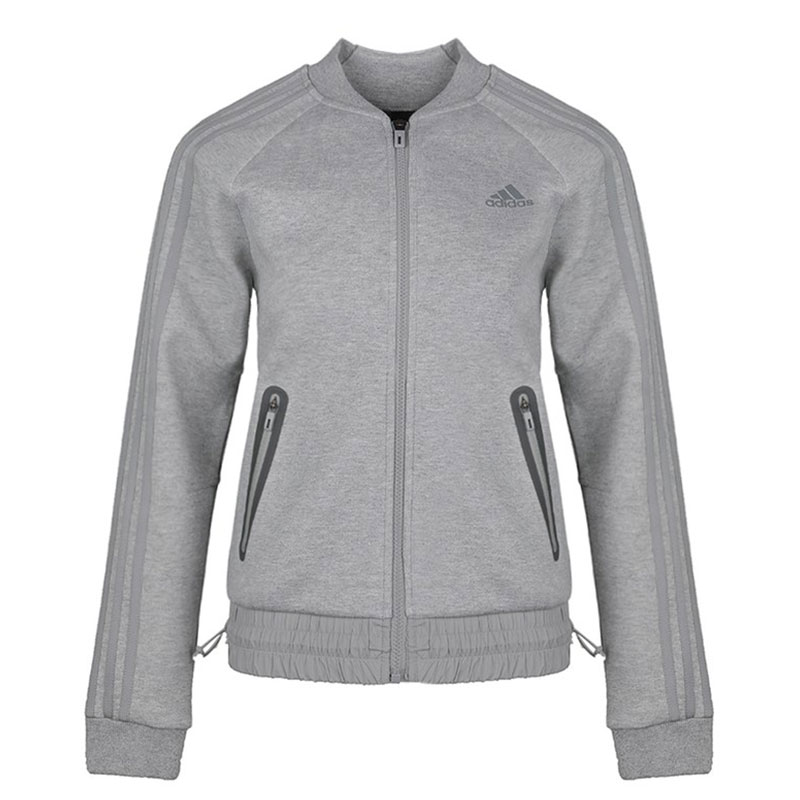Adidas Adidas BOMBER KN BRAND Jackets & Coats Women's Gray