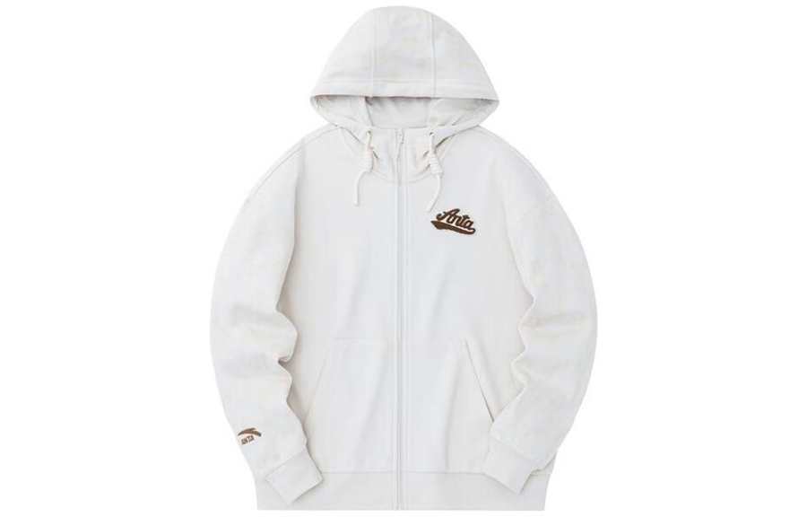 ANTA Life Collection Jackets Women's Euryale Stone White Hooded Moderate Other