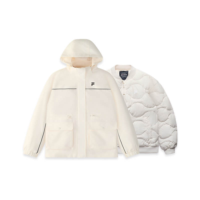 FILA FUSION CATEGORY CLUB Down Jacket Women's White