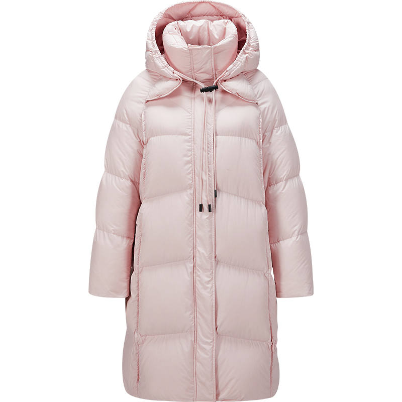 XIANGYING Down Jackets Women's Hooded Thickened Other