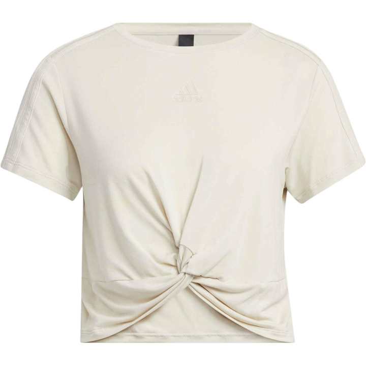 Adidas Adidas T Shirts Women's Beige Crew Neck Moderate